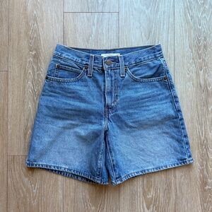 LEVIS W 94 Baggy Mid Thigh Denim Shorts